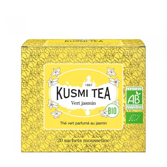 Té verde al jazmín BIO 20 bolsita de té muselina                                                                   