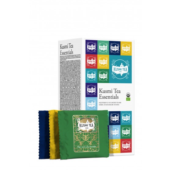 Kusmi Tea Essencials  - Surtido 24 bolsitas de té muselina