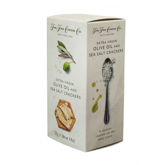 Crackers de aceite de oliva virgen extra y  sal 125 g