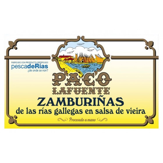 Zamburiñas en salsa de vieira  115 g