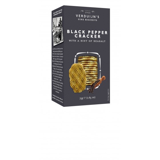 Crackers con pimienta y sal 75 g