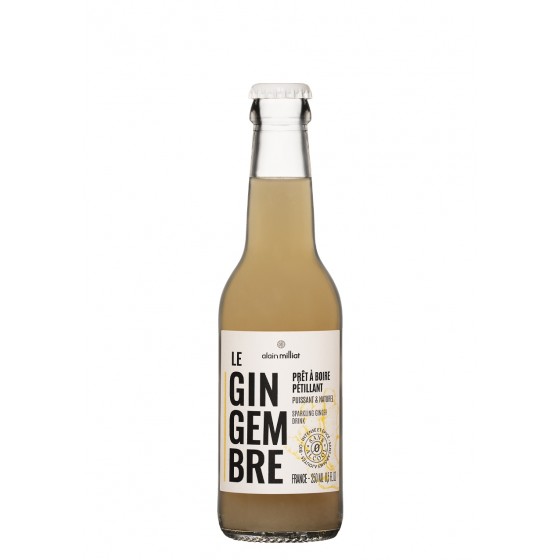 Refresco de jengibre con gas BIO 25 cl