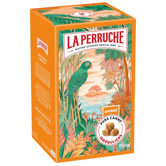 La Perruche. Terrones irregulares de azúcar moreno 750 g