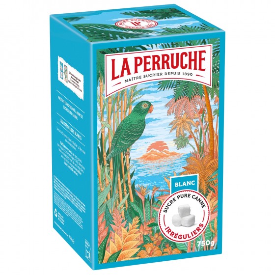 La Perruche. Terrones irregulares de azúcar blanco 750 g