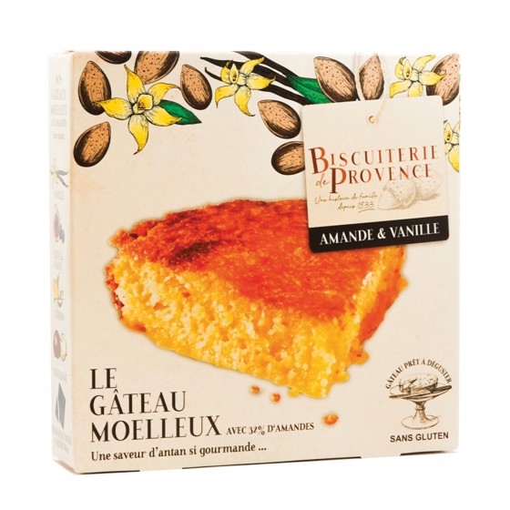 Bizcocho de almendra y vainilla 240 g