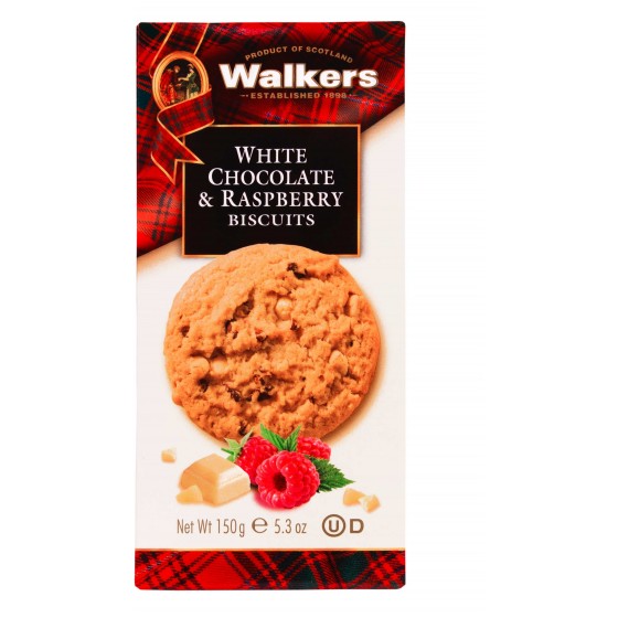 White Chocolate & Raspberry Biscuits 150 g