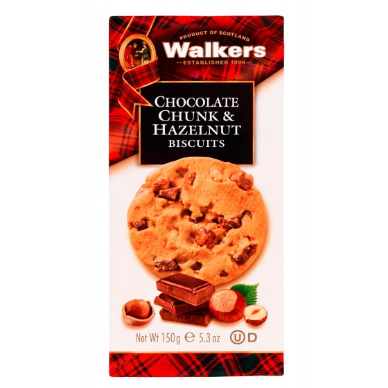 Chocolate Chunk & Hazelnut Biscuits 150 g