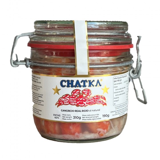 Cangrejo Real Ruso 60% patas 310 g