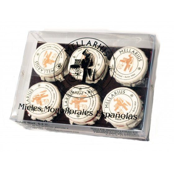Mieles Monoflorales Españolas  6x40g
