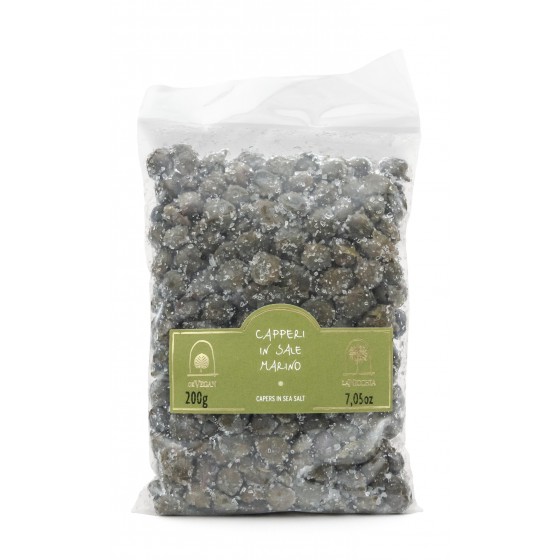 Alcaparras en sal marina 200 g