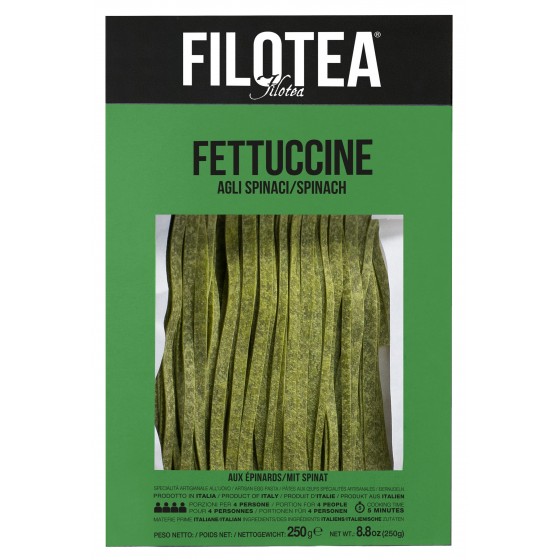 Fettuccine aromatizado con espinacas 250 g