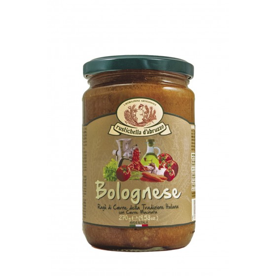 Salsa de tomate al ragú de carne 270 g