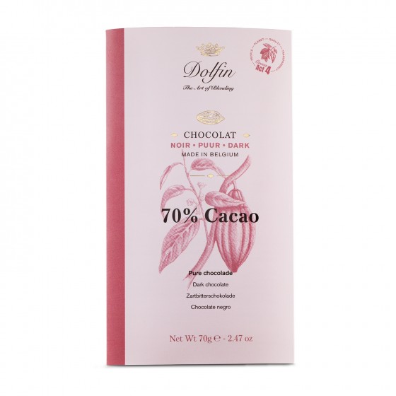 Chocolate negro 70% cacao 70 g