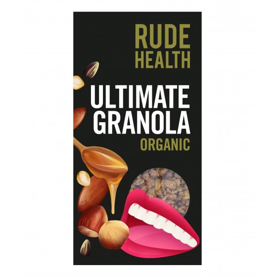 Granola con avena, espelta, cebada, miel. BIO 400 g