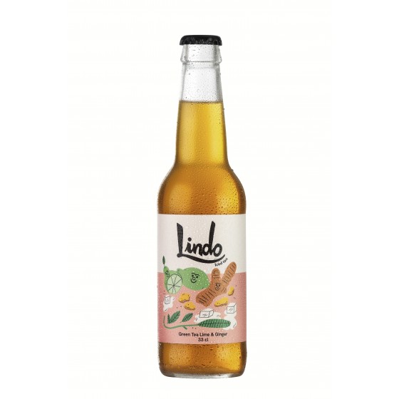 Té verde con jengibre y lima 33 cl