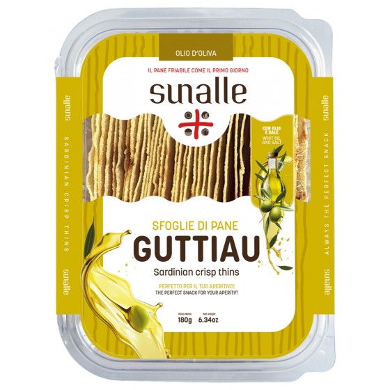 Pan Guttiau con aceite de oliva 180 g