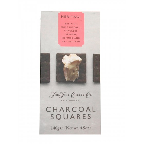 Heritage. Crackers de mantequilla con un 1% de carbón 140 g