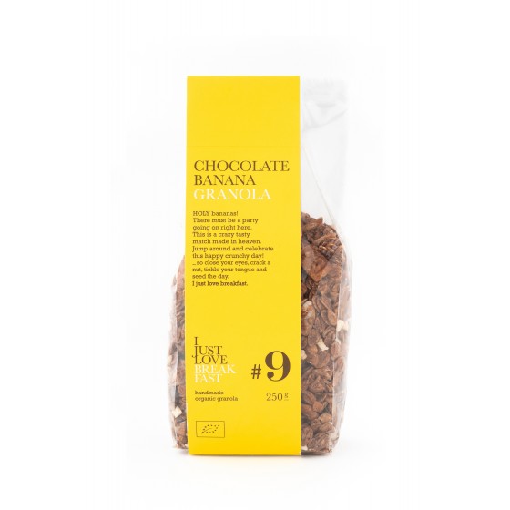 Granola con cacao y plátano BIO 250 g 