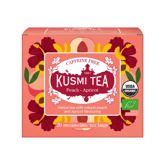 Infusión de manzana, hibísco, melocotón y albaricoque BIO 20 bolsitas de muselina