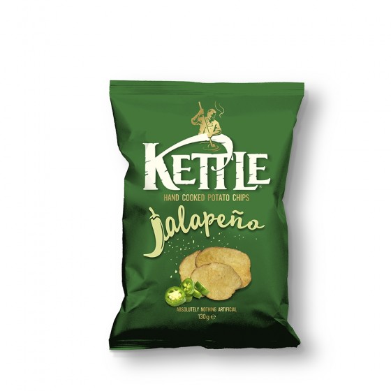 Patatas fritas con sabor a jalapeño 130 g