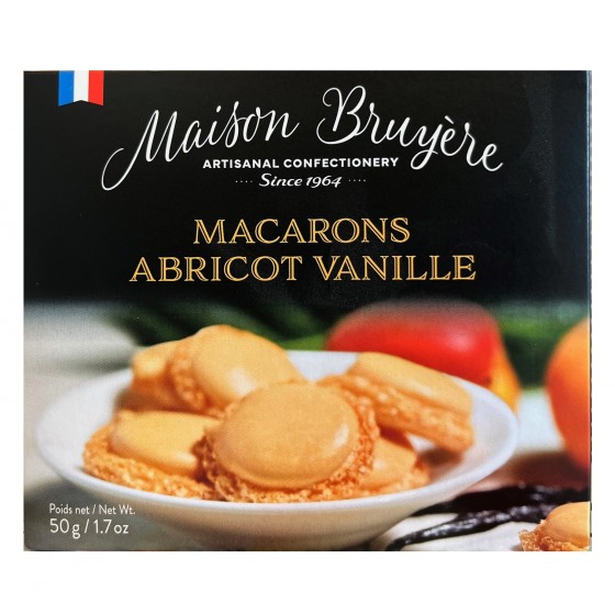 Macarons Abricot Vanille 50 g