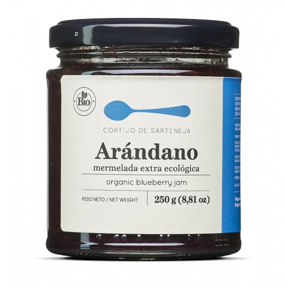 Mermelada de arándano BIO 250 g 