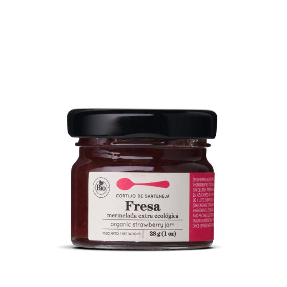 Mermelada de fresa BIO 28 g 