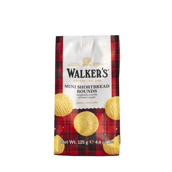 Mini Shortbread rounds 125 g