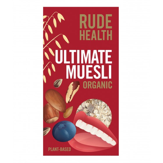 Muesli de avena, centeno y cebada con frutas deshidratadas, nueces y semillas. BIO 400 g