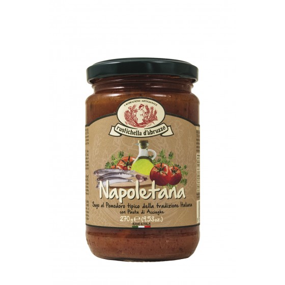 Salsa de tomate con anchoas 270 g