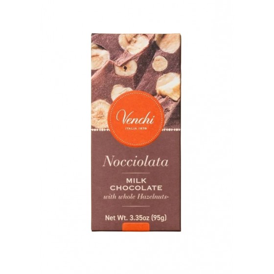Chocolate con leche y avellanas enteras 95 g