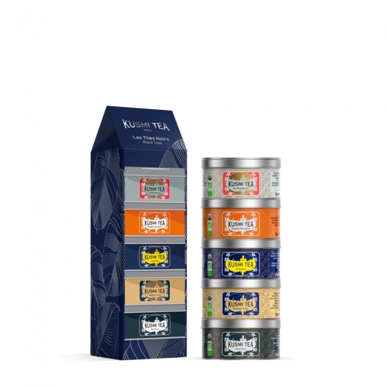 Les Thés Noirs | Black Teas BIO Surtido 5 x 20 g