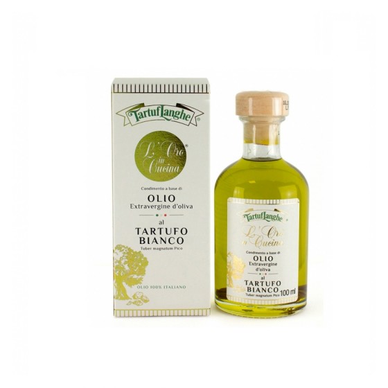 Aceite de oliva virgen extra con trufa blanca 10 cl
