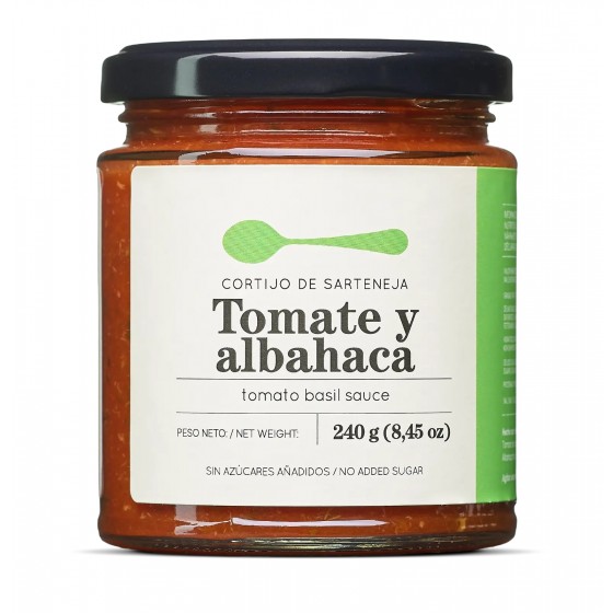 Salsa de tomate con albahaca 240 g