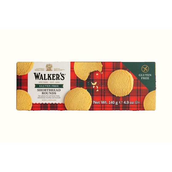 Gluten Free Shortbread Rounds 140 g