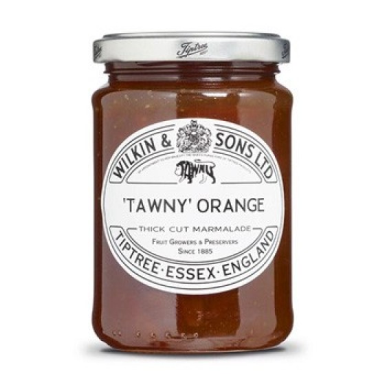 Mermelada Tawny de naranjas con triple cocción con trozos pequeños de piel de corte grueso 340 g