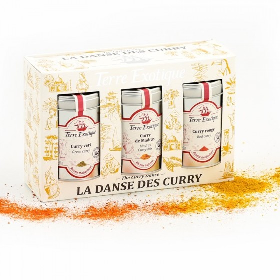 Pack La Danse des Curry 165 g