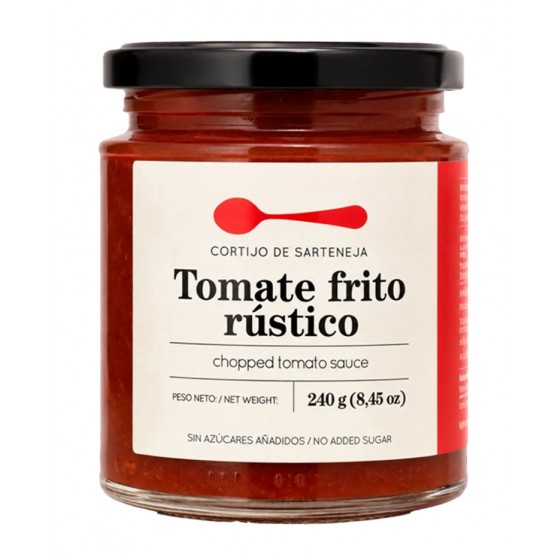 Salsa casera de tomate frito rústico 240 g
