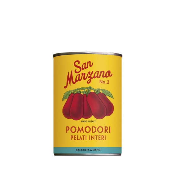 Tomates San Marzano Nº 2 pelados y enteros  400 g