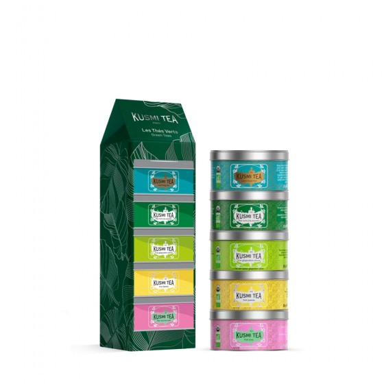 Les Teas Verts - Green Teas BIO Surtido 5 x 20 g