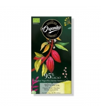 Chocolate negro 95% cacao intenso aroma a cacao BIO 70 g