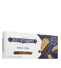 Biscuits de mantequilla recubiertas con chocolate negro belga 100 g
