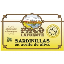 Sardinillas en aceite de oliva 16/18 pzas. 125 g
