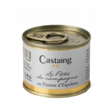 Le paté de campagne au Piment d'Espelette  67 g