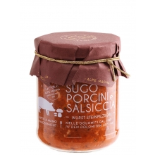Salsa de salchicha y setas porcini 190 g