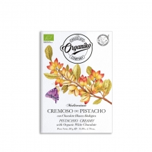 Cremoso de pistacho con chocolate blanco BIO 50 g