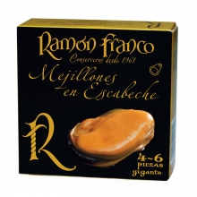 Mejillones en escabeche 4 - 6 pzas. / 120 g