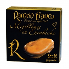 Mejillones en escabeche 6 - 8 pzas. / 120 g