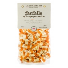 Farfalle con ajo y chilli 250 g