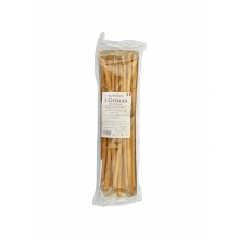 Palitos de pan con aceite de oliva Virgen Extra y aceitunas Taggiasca de Liguria 200 g